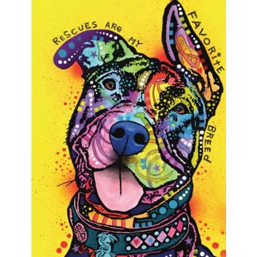 Dean Russo Rescues Are My Favorite Breed Journal - Hardcover