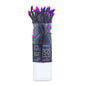 50-Light Purple Frost LED Black Wire Light Set