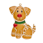 Gingerbread Dog Ornament