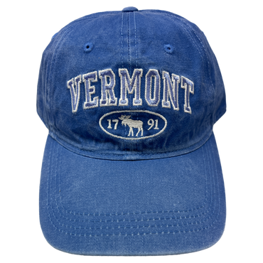Dyed Cap Vermont 1791 Moose - Light Blue