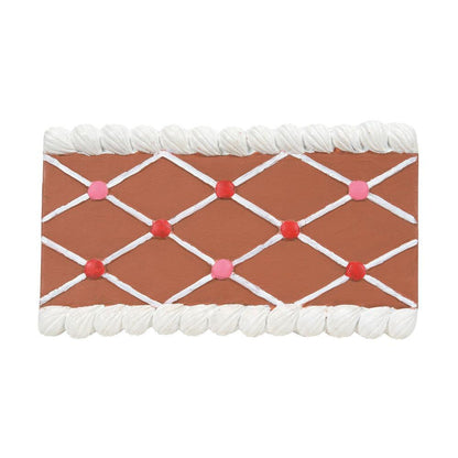 Village Gingerbread Road - Curved - Set of 2
