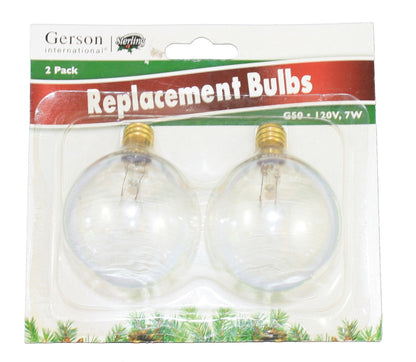 2-Pk G50 Clear Replacement Bul