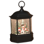 Spinning Water Globe Lantern – 9 Inch - Snowman