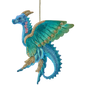 Iridescent Blue and Gold Dragon