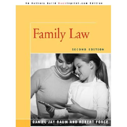 Family Law: Second Edition - Paperback