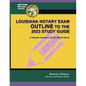 Louisiana Notary Exam Outline to the 2023 Study Guide: A Simpler Summary of the Official Book - Paperback