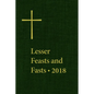 Lesser Feasts and Fasts 2018 - Paperback