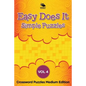 Easy Does It Simple Puzzles Vol 4: Crossword Puzzles Medium Edition - Paperback