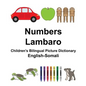 English-Somali Numbers/Lambaro Children's Bilingual Picture Dictionary - Paperback