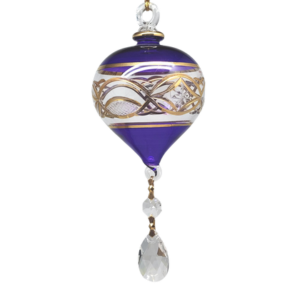 Royal Amethyst Teardrop Chandelier