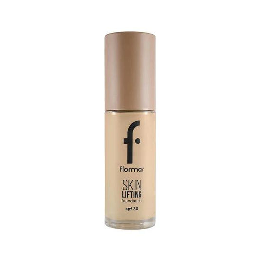 Flormar Skin Lifting Foundation - Natural Anti-Aging Makeup with SPF 30 Protection