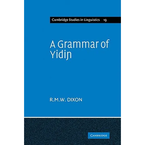 A Grammar of Yidin - Paperback