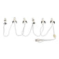 6 Socket Village Light Set with Bulbs