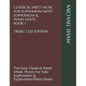 Classical Sheet Music For Euphonium With Euphonium & Piano Duets Book 1 Treble Clef Edition: Ten Easy Classical Sheet Music Pieces For Solo Euphonium - Paperback
