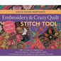 Judith Baker Montano's Embroidery & Crazy Quilt Stitch Tool: - 180+ Stitches & Combinations - Tips for Needles, Thread, Ribbon, Fabric - Illustrations - Spiral
