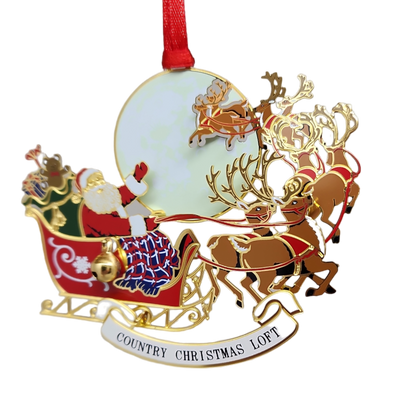 To All A Good Night Collectible Brass Ornament