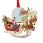 To All A Good Night Collectible Brass Ornament