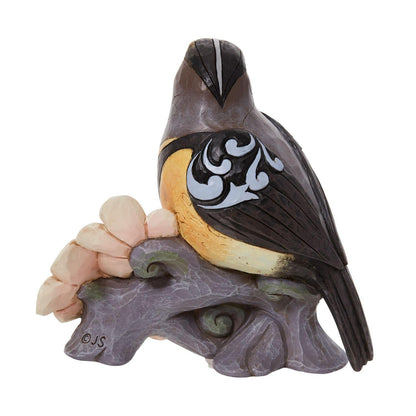 Meadowlark with Flowers Figurine