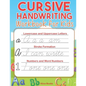 Cursive Handwriting Workbook for Kids: ABC Cursive Writing Practice Book to Learn Alphabet Letters, Numbers, Words & Sentences for Beginners, Preschoo - Paperback