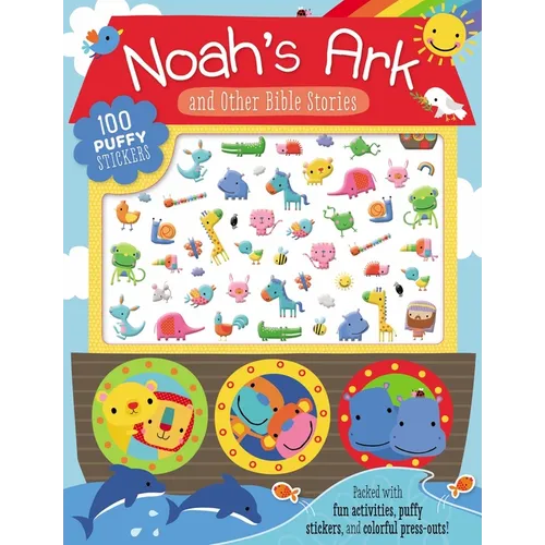 Noah's Ark and Other Bible Stories: 100 Puffy Stickers - Paperback
