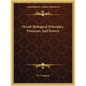 Occult Biological Principles, Processes And Powers - Paperback