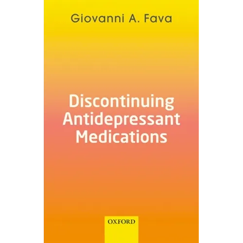 Discontinuing Antidepressant Medications - Paperback