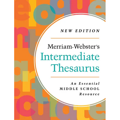 Merriam-Webster's Intermediate Thesaurus - Hardcover