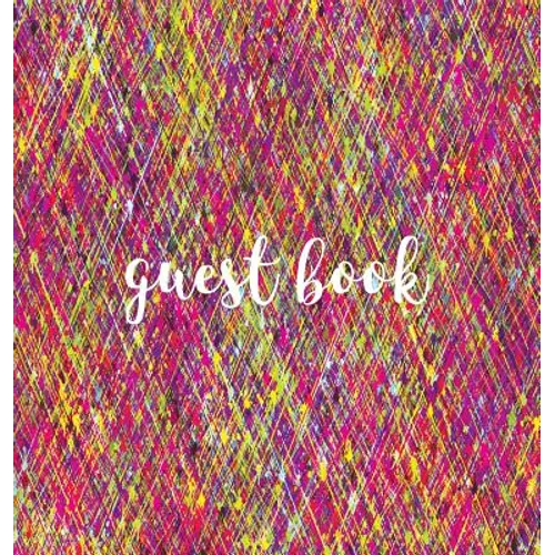 Guest Book (HARDBACK), Visitors Book, Guest Comments Book, House Guest Book, Party Guest Book, Vacation Home Guest Book: For parties, events, gatherin - Hardcover