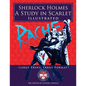 Sherlock Holmes: A Study in Scarlet - Illustrated, Large Print, Large Format: Giant 8.5" x 11" Size: Large, Clear Print & Pictures - Co - Paperback