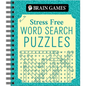 Brain Games - Stress Free: Word Search Puzzles (320 Pages) - Spiral