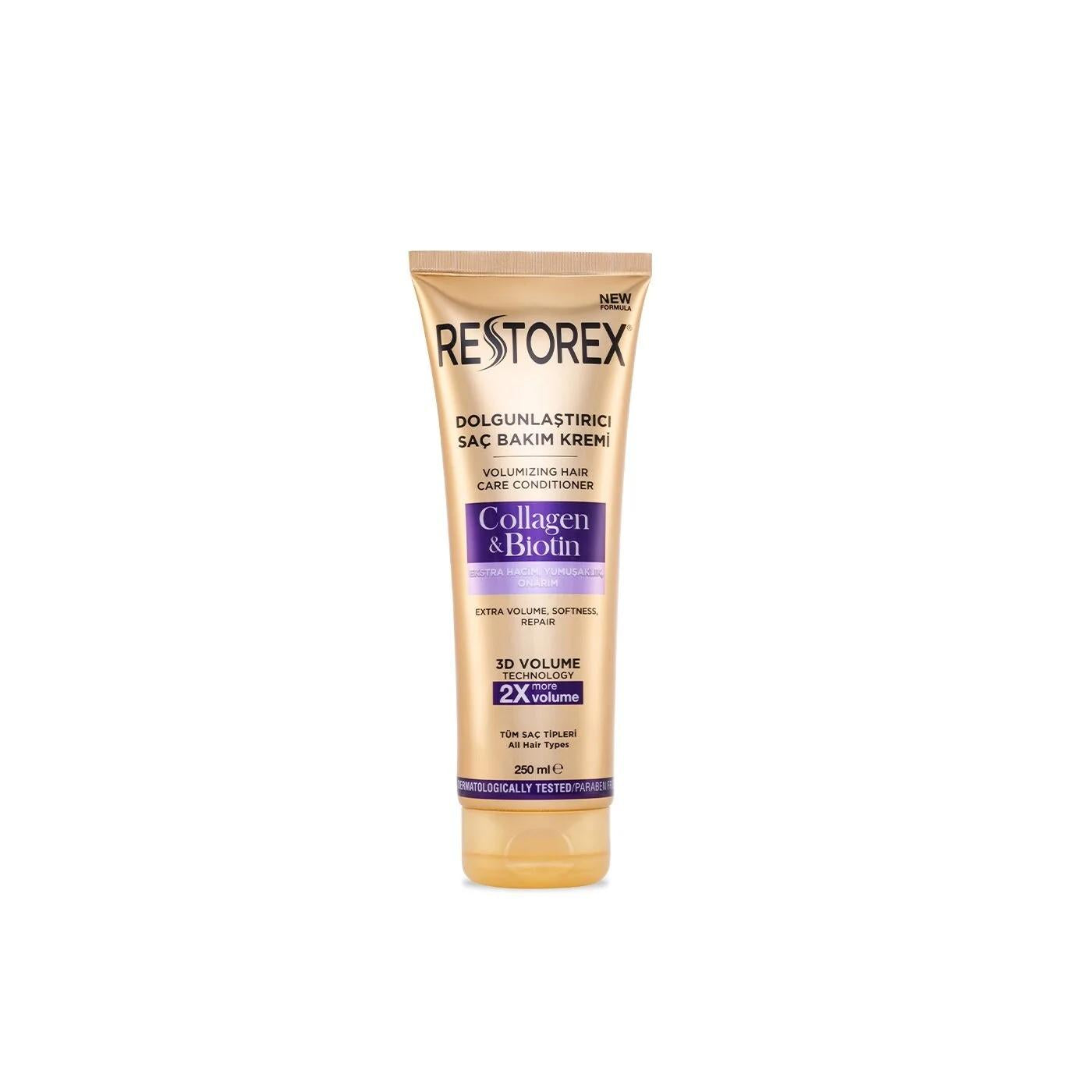 Restorex Collagen Biotin Hair Care Cream - Nourishing, Repairing, and Volumizing for Soft, Healthy Hair