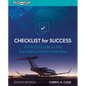 Checklist for Success: A Pilot's Guide to the Successful Airline Interview - Paperback