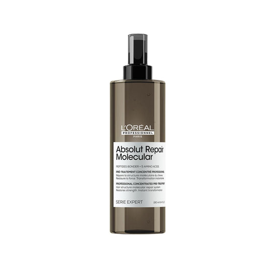 L'Oreal Professionnel Paris Serie Expert Absolut Repair Molecular Pre-Treatment for Damaged Hair, 6.43 fl oz - Intensive Nourishment and Repair