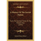 A History Of The Jewish Nation: From The Earliest Times To The Present Day (1874) - Paperback