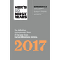 Hbr's 10 Must Reads 2017: The Definitive Management Ideas of the Year from Harvard Business Review (with Bonus Article "What Is Disruptive Innovation? - Hardcover