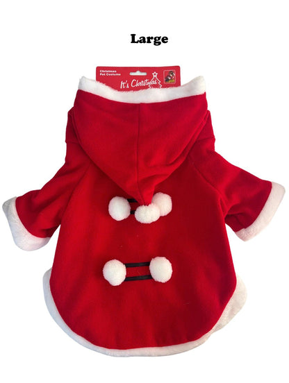 Dog Santa Suit