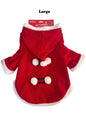 Dog Santa Suit
