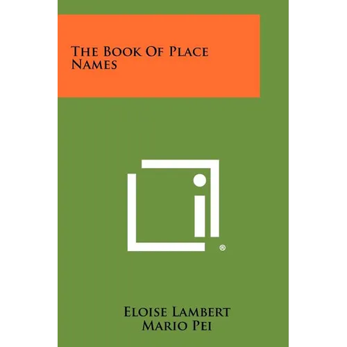 The Book of Place Names - Paperback