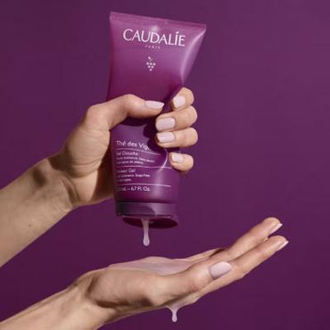 Caudalie The Des Vignes Shower Gel: Gentle, Soap-Free Cleanse with White Musk, Ginger & Neroli - Vegan & Refreshing (6.76 fl oz)