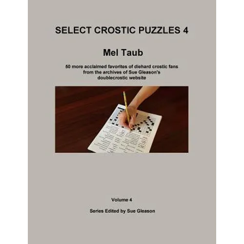 Select Crostic Puzzles 4 - Paperback