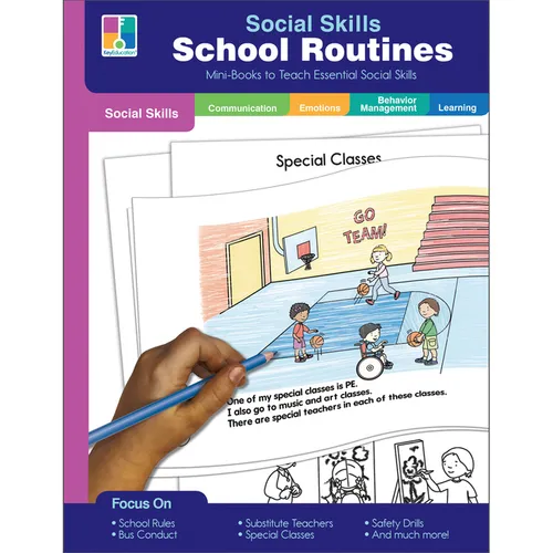 Social Skills Mini-Books School Routines - Paperback
