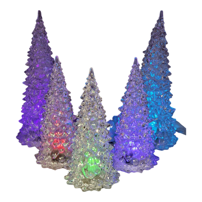 5 Piece Lighted Tree Set