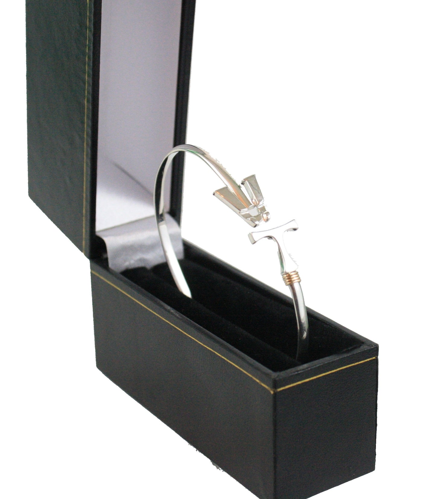 Vermont   Hook Bracelet Silver - 3mm Band - 6.5 Inch