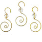 Clear Acrylic Ornament Hooks 24Pc - 2.25"