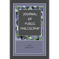 Journal of Public Philosophy: Issue 2 - Paperback
