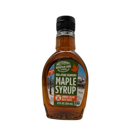 Vermont Maple Syrup Amber Rich Squeeze Bottle - 12 oz