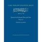 Quartets for Keyboard, Flute, and Viola, Wq 93-95 - Paperback