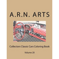 Collectors Classic Cars Coloring Book: Volume 20 - Paperback