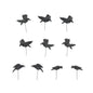 A Murder of Crows - 10 Piece Set