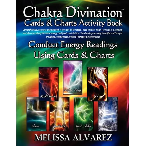 Chakra Divination Cards & Charts Activity Book - Paperback